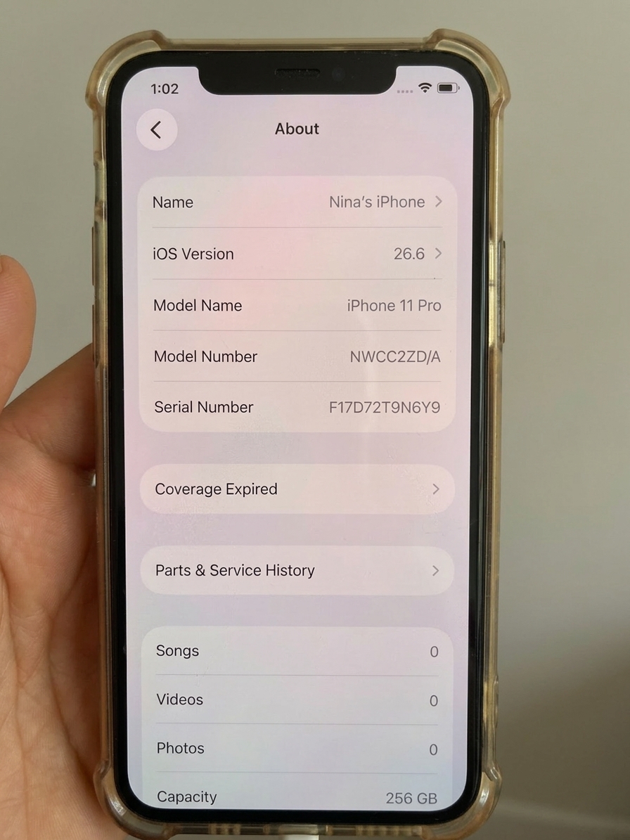 iPhone 11 Pro, Midnight Green 256GB